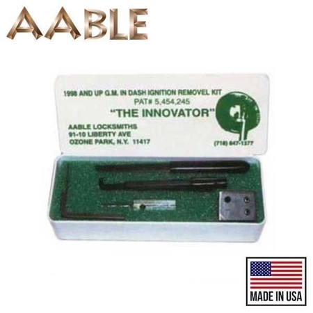 AABLE GM 1998 & UP 10 Wafer Ignition Innovator In-Dash Removal Kit AAB-GM10-IDK-01